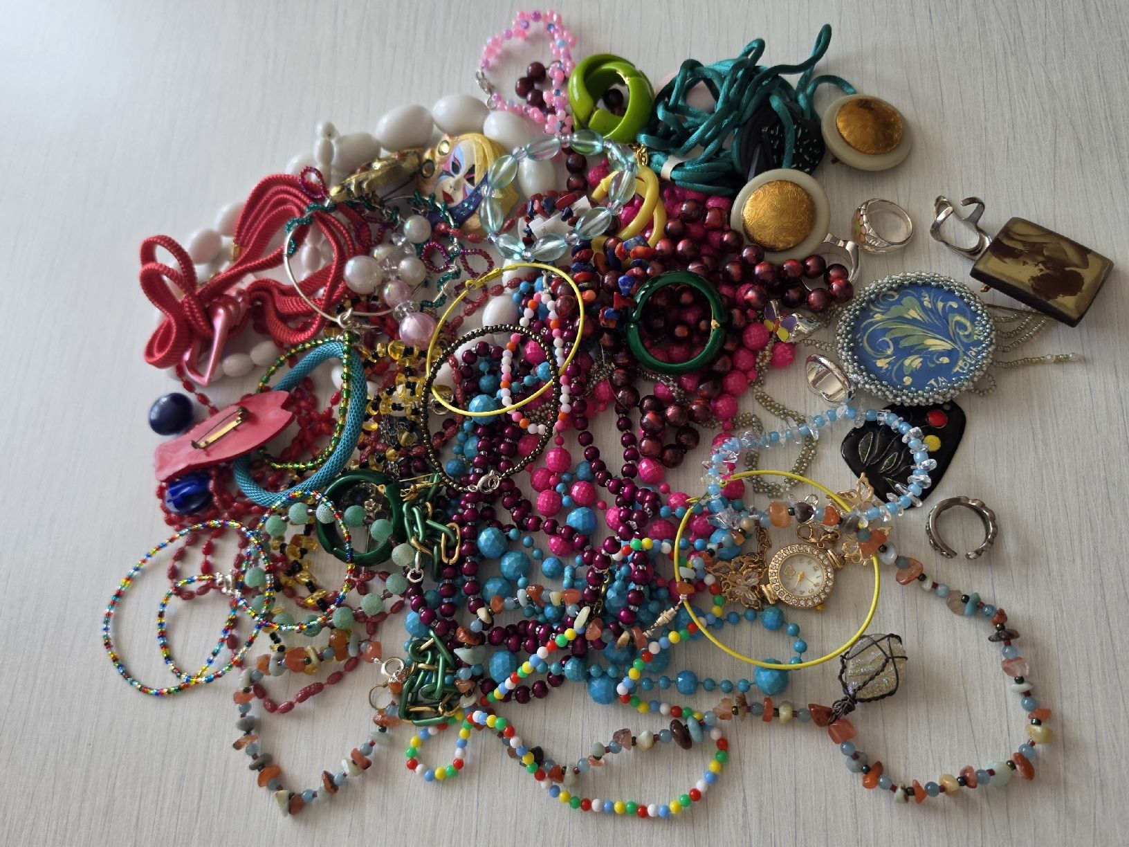 Sonstiger Schmuck: Schmuckkonvolut Damenmodeschmuck diverse Teile  – Gebraucht aus Bühler von MalinaBrocki