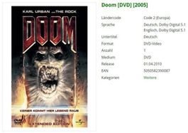 Doom [DVD]