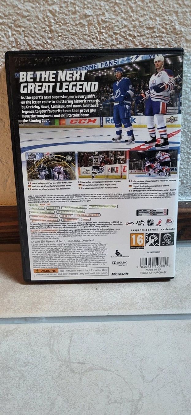 Microsoft Giochi: Xbox 360 Spiel - NHL 12 – Usato da Münsingen venduto da Heroism2010 1