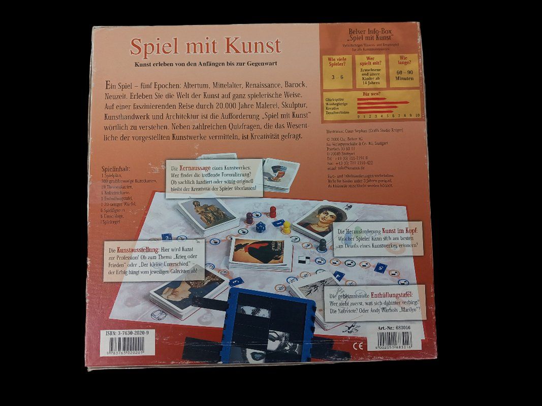 Giochi: BELSER Spiel mit Kunst – Usato da Hünenberg venduto da Restwert_Zug 1