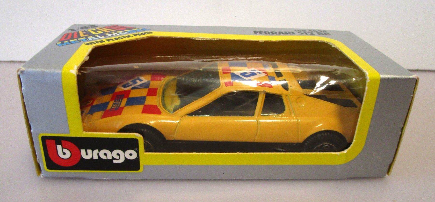 Bburago Modellautos: BURAGO FERRARI 512BB N°5  1/43 – Neu (gemäss Beschreibung) aus Chêne-Bourg von breno56