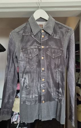 Jean Paul Gaultier Jeans Bluse Gr. S