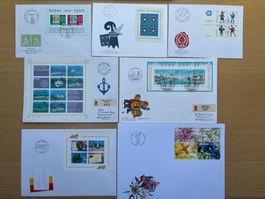 Blocks / Zusatzausgaben 1965-1990 + Sonderblock 2001