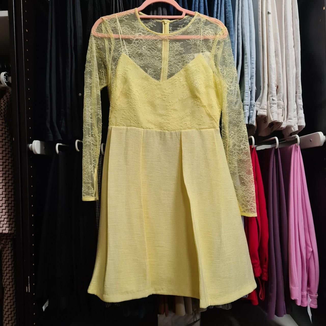 Sandro Vestiti: Sandro Long Sleeve Dress Yellow – Nuovo (secondo la descrizione) da Emmen venduto da mak31