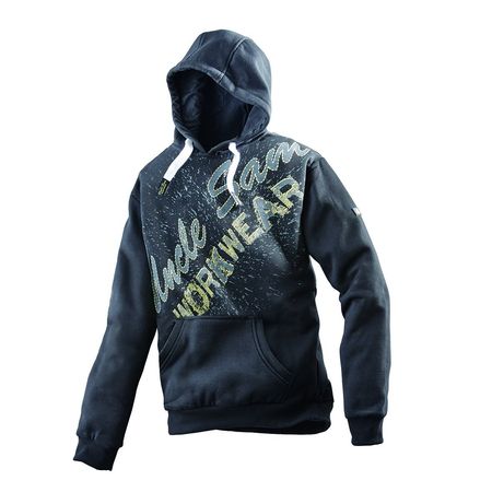 UNCLE SAM Sweat-Hoodie S oder M schwarz