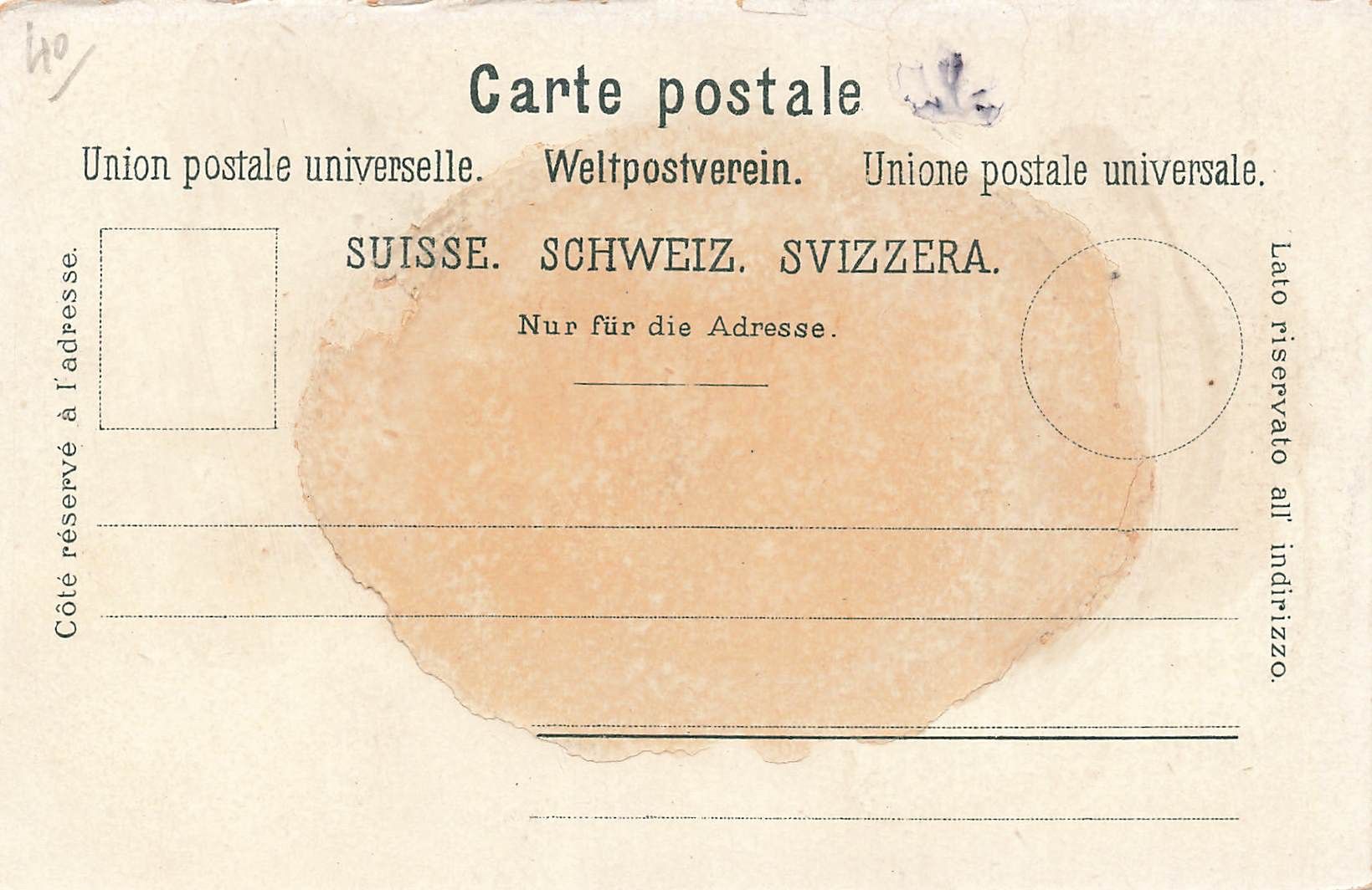 Cartoline postali: Gruss aus Mürren litho – Usato da Biasca venduto da Blenio71 1