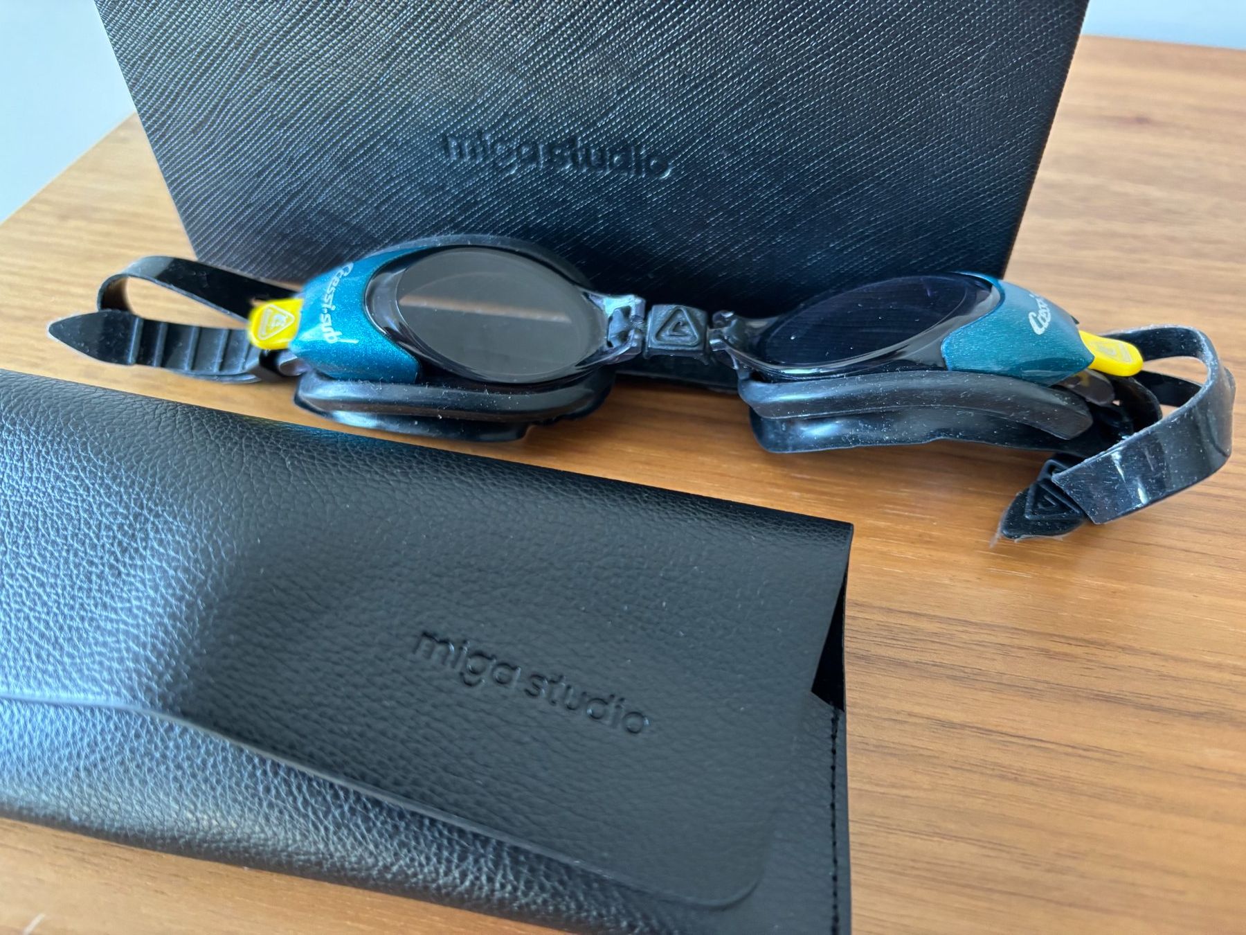 Occhiali & Lenti: Schwimmbrille, NEU, in Original Edel Karton – Nuovo e nell'imballaggio originale da Laax GR venduto da wil_66wq 3