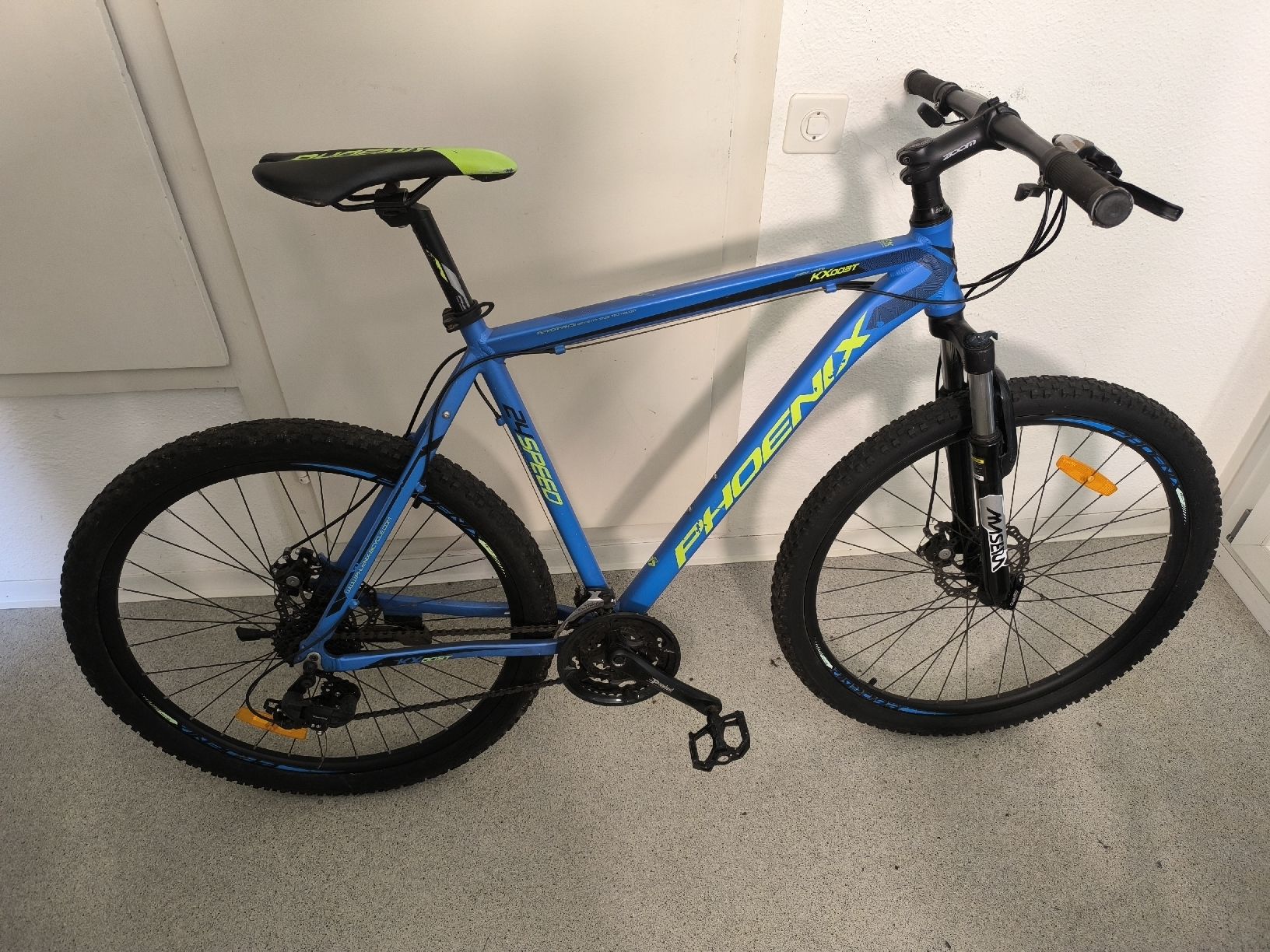 Phoenix Velos: Phoenix Mountain Bike Blue 24 Speed  – Defekt aus Zürich von 5Gorsk
