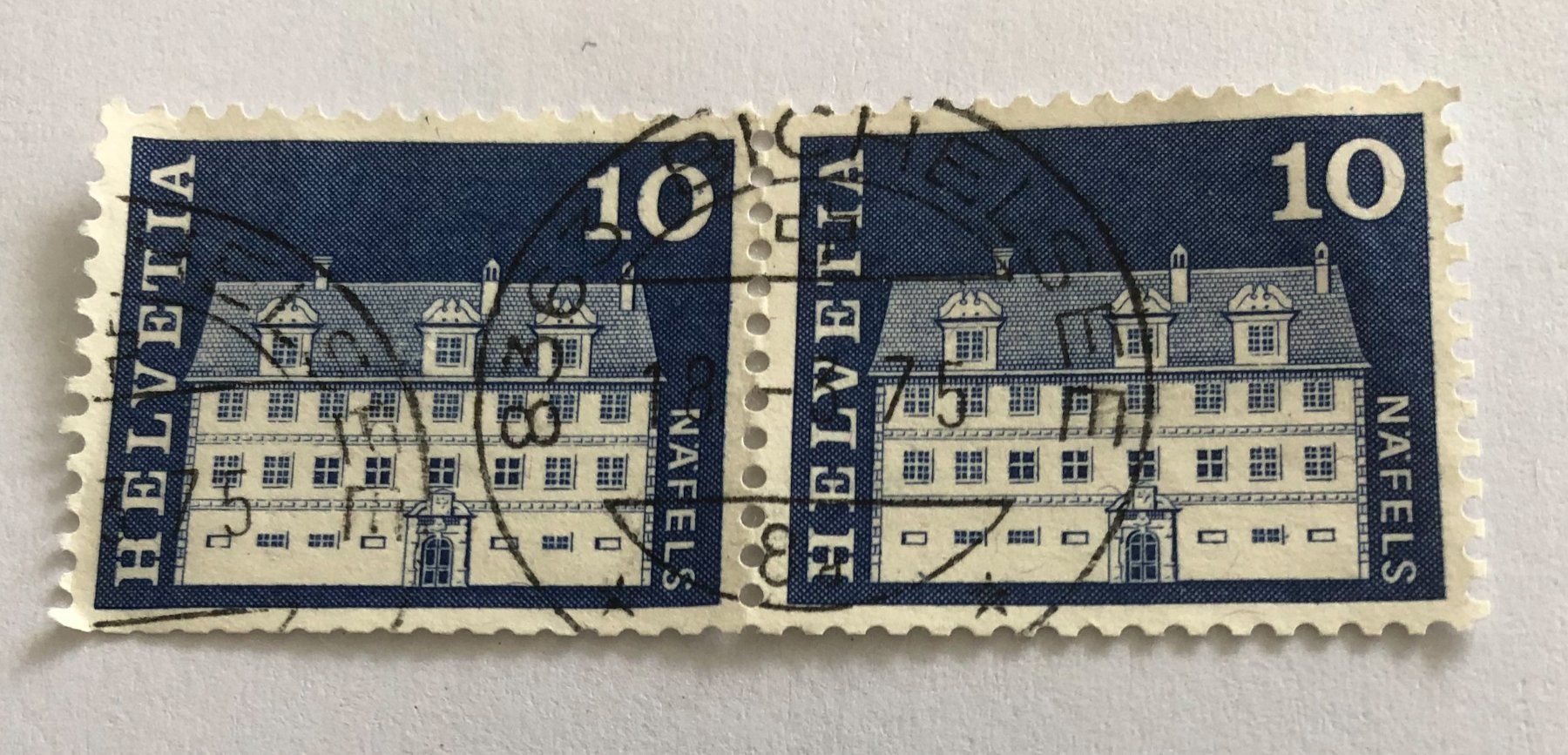 Tutti i francobolli: CH  Briefmarken  Paar gestempel    – Usato da Aarau venduto da Billa007