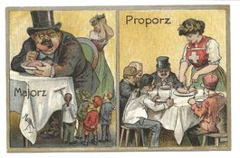 Politik - Abstimmung - Wahlgerechtigkeit - Proporz - Majorz