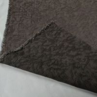 Sommer Viskose & Wolle Jacquard zweiseitig 1.70x1.30m  taupe