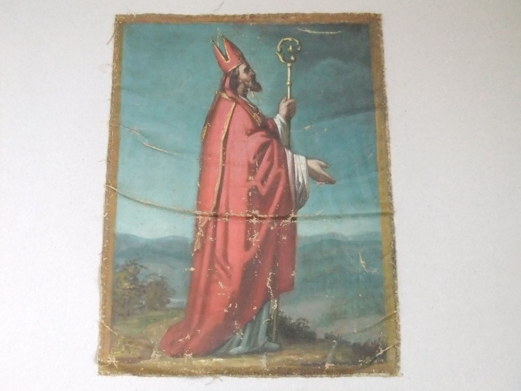 Dipinti: Hl. Nikolaus Oelbild -  Ikone – Usato da Esslingen venduto da eintagammeer 2