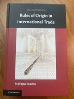 Rules of Origin, International Trade, Inama