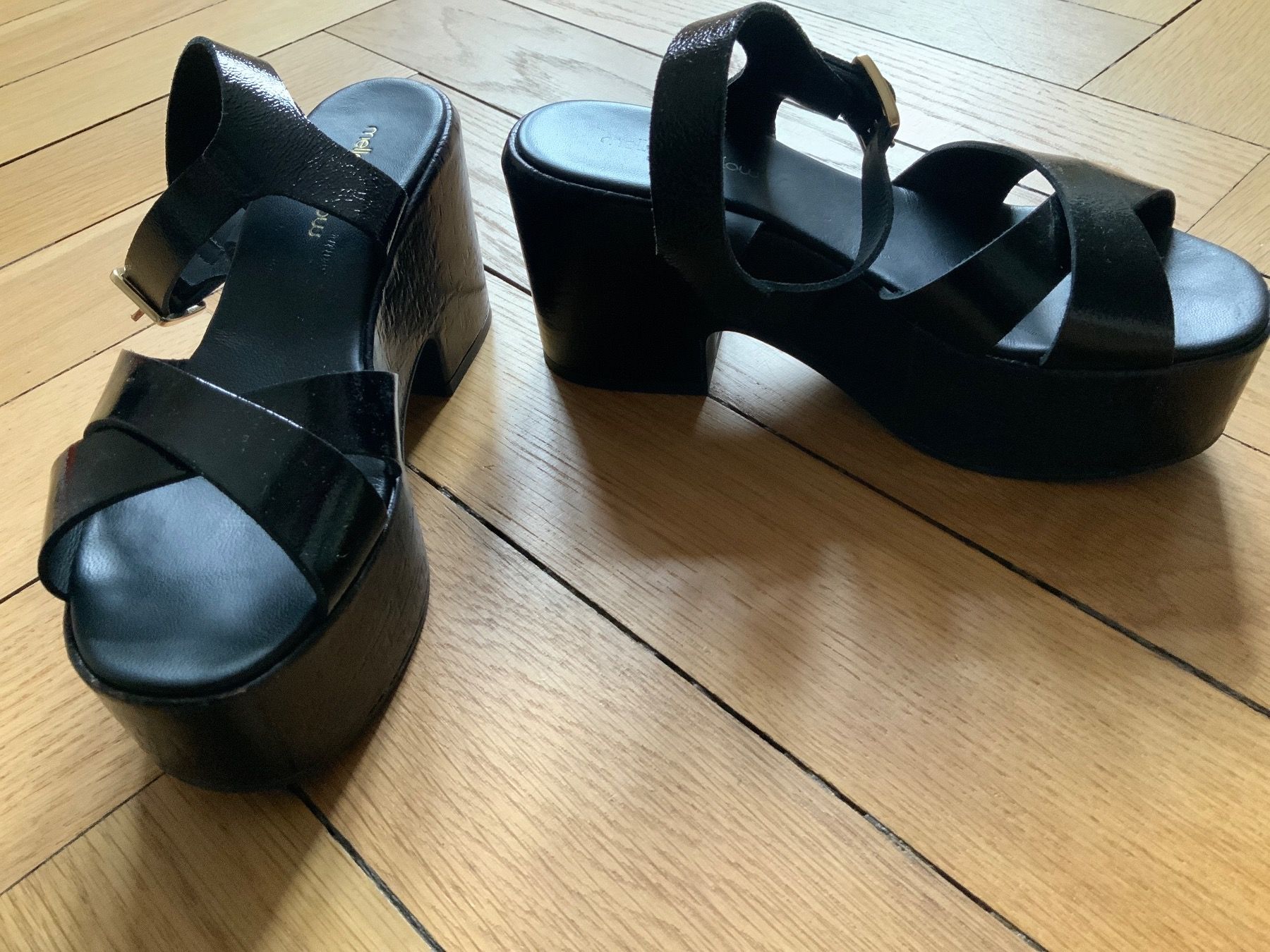Scarpe da donna: Sandalen mellow yellow – Usato da Basel venduto da dreiklang01 1