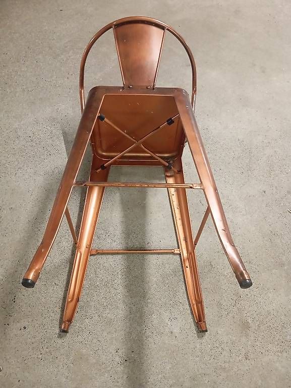 Tabourets: Barhocker Metall kupferfarben gebraucht – D'occasion à Basel par Petergunn 4