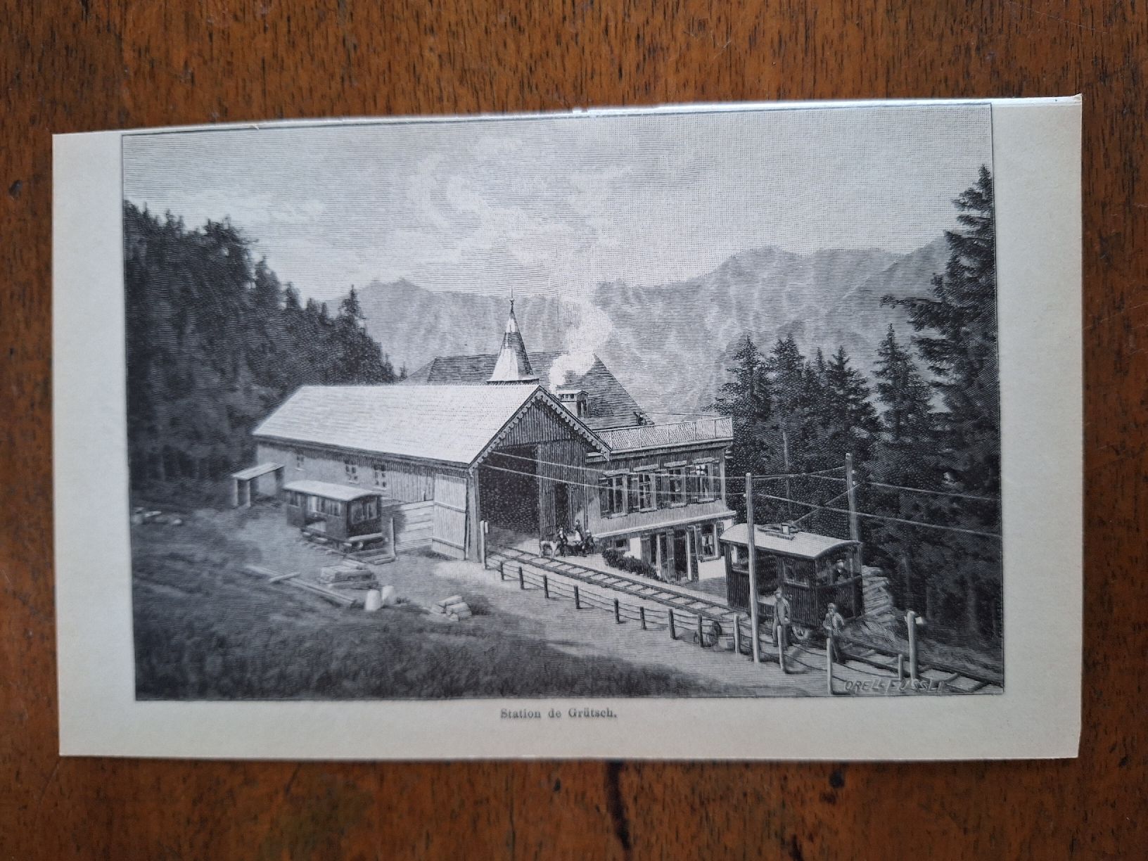 Incisioni: STATION DE GRUTSCH – Usato da Bevaix venduto da bohrap