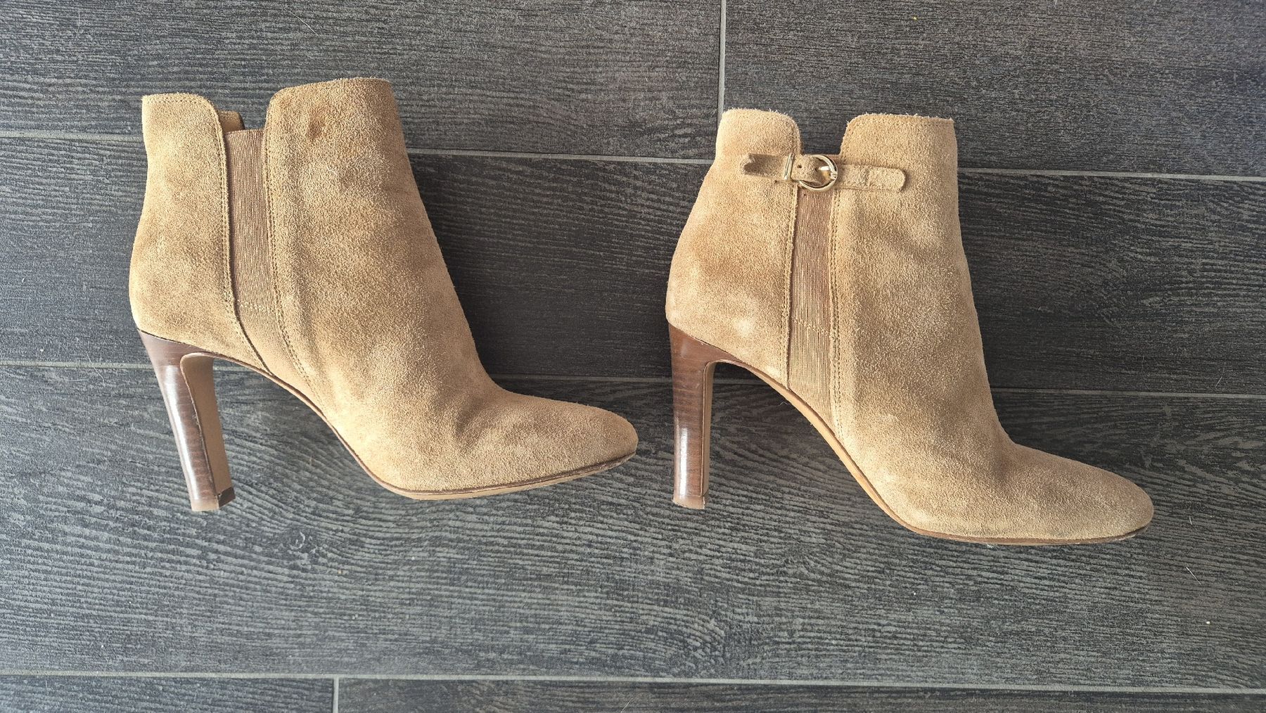 Sezane Scarpe da donna: Sézane Ankle Boots - Suede Leather - EU 37 – Usato da Wallisellen venduto da Camcha