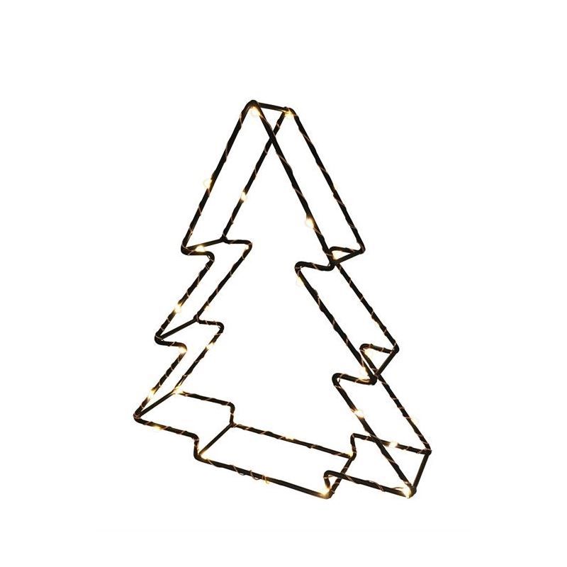 Tutte le decorazioni: Deko Tannenbaum 24cm mit LED Lichtern – Nuovo e nell'imballaggio originale da Wettingen venduto da Swala