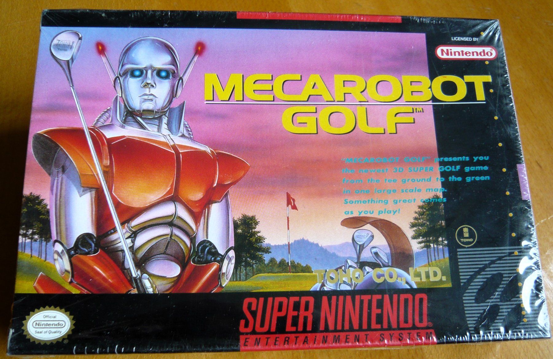 Nintendo Giochi: SNES: Mecarobot Golf , CIB, NEUF ! – Usato da Onex venduto da Jaguar1986