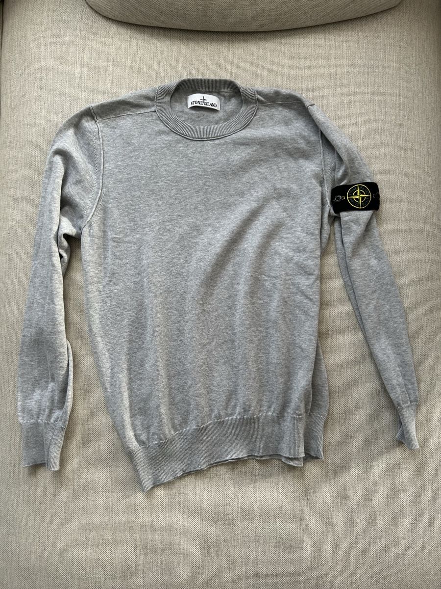 Stone Island Pullover & Sweatshirts: Stone Island Baumwollpullover Grau M – Neu (gemäss Beschreibung) aus Zürich von ant_zh