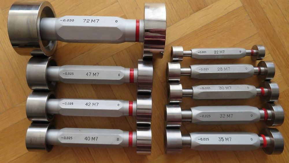 Produktbild von STEINLE Grenzlehrdorn 6,5 H7 – Prüfdorn Mit Gut- Und Ausschusseite Nach DIN 7150-2 – Aus Gehärtetem Lehrenstahl Für Präzise Passungsprüfungen