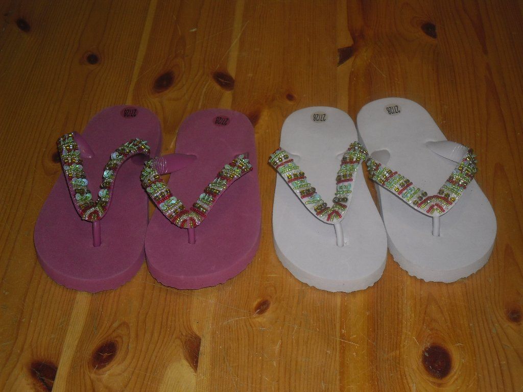 Scarpe da donna: Flip - Flops , 27 / 28  , 2 paar – Nuovo (secondo la descrizione) da Büren SO venduto da omsa 3