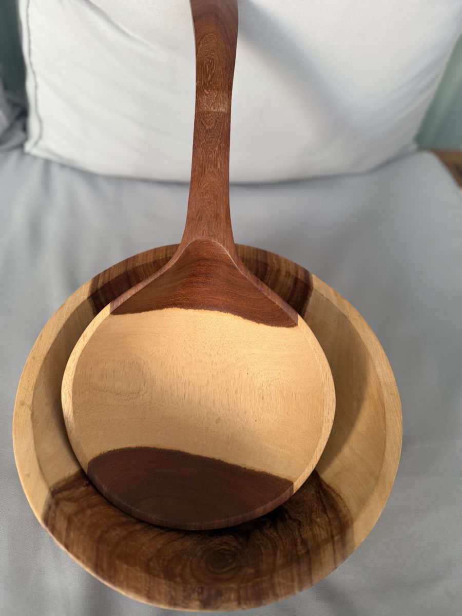 Saunas & Accessoires: Holzschale + Holzkelle  – D'occasion à St. Gallen par Emifrei 2