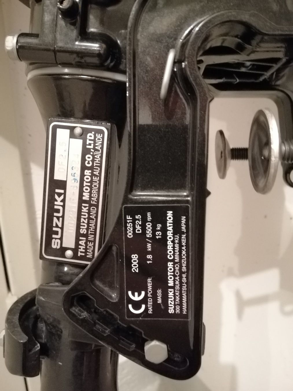 Suzuki Motori: Aussenborder Suzuki 2.5 PS – Usato da Cham venduto da ikarus42 3