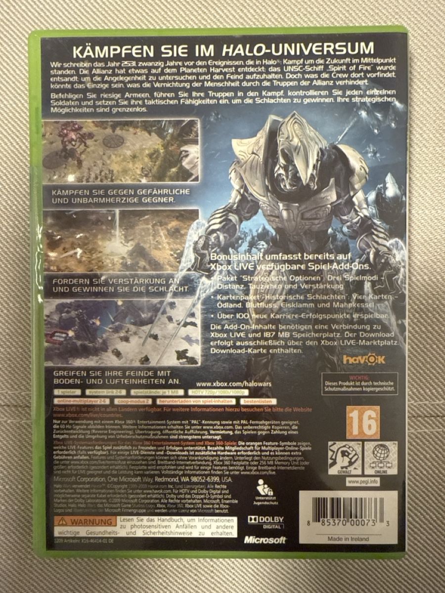 Giochi: Halo Wars Xbox 360 - Classics – Usato da Mauren venduto da bec_f22j 2