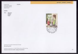 2012, Sammelblatt, Europa, Besuche Nr. 799
