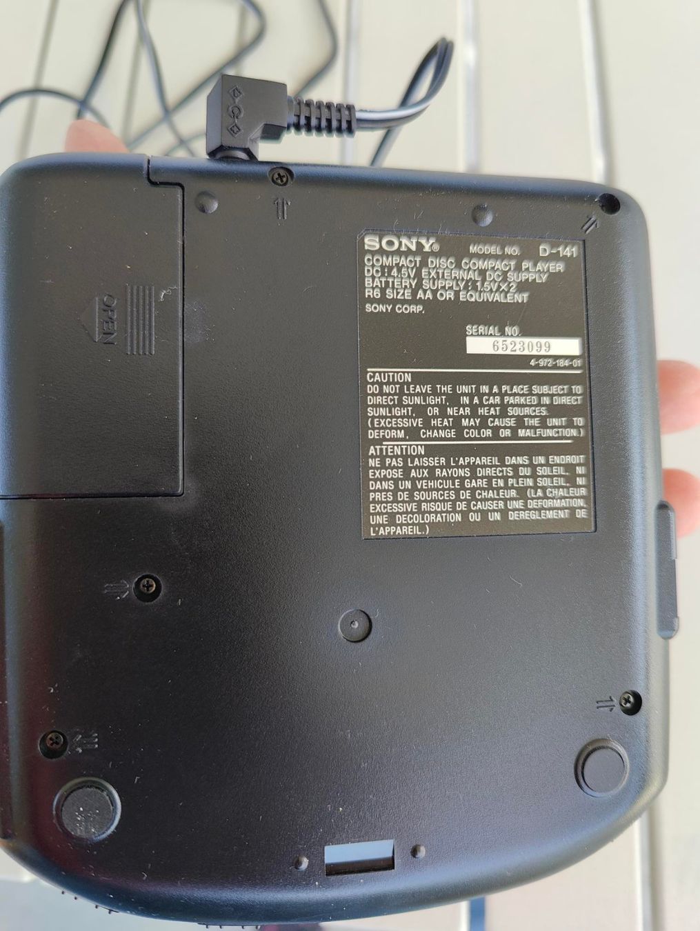 Sony Lettore multimediale portatile: Sony Discman – Usato da Meggen venduto da SellingGoods_1 9