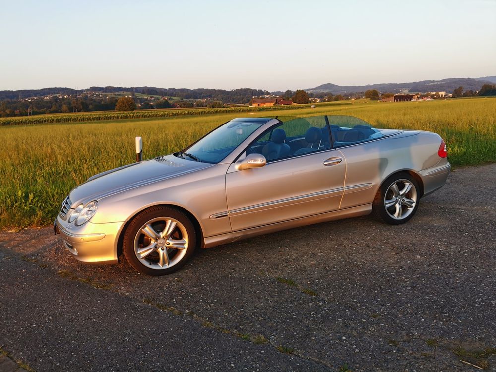 Mercedes-Benz CLK 320 Cabriolet 70000km frisch Service / MFK (Gebraucht ...