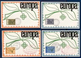 1965 Europa Cept / Maximumkarten Italien / Griechenland