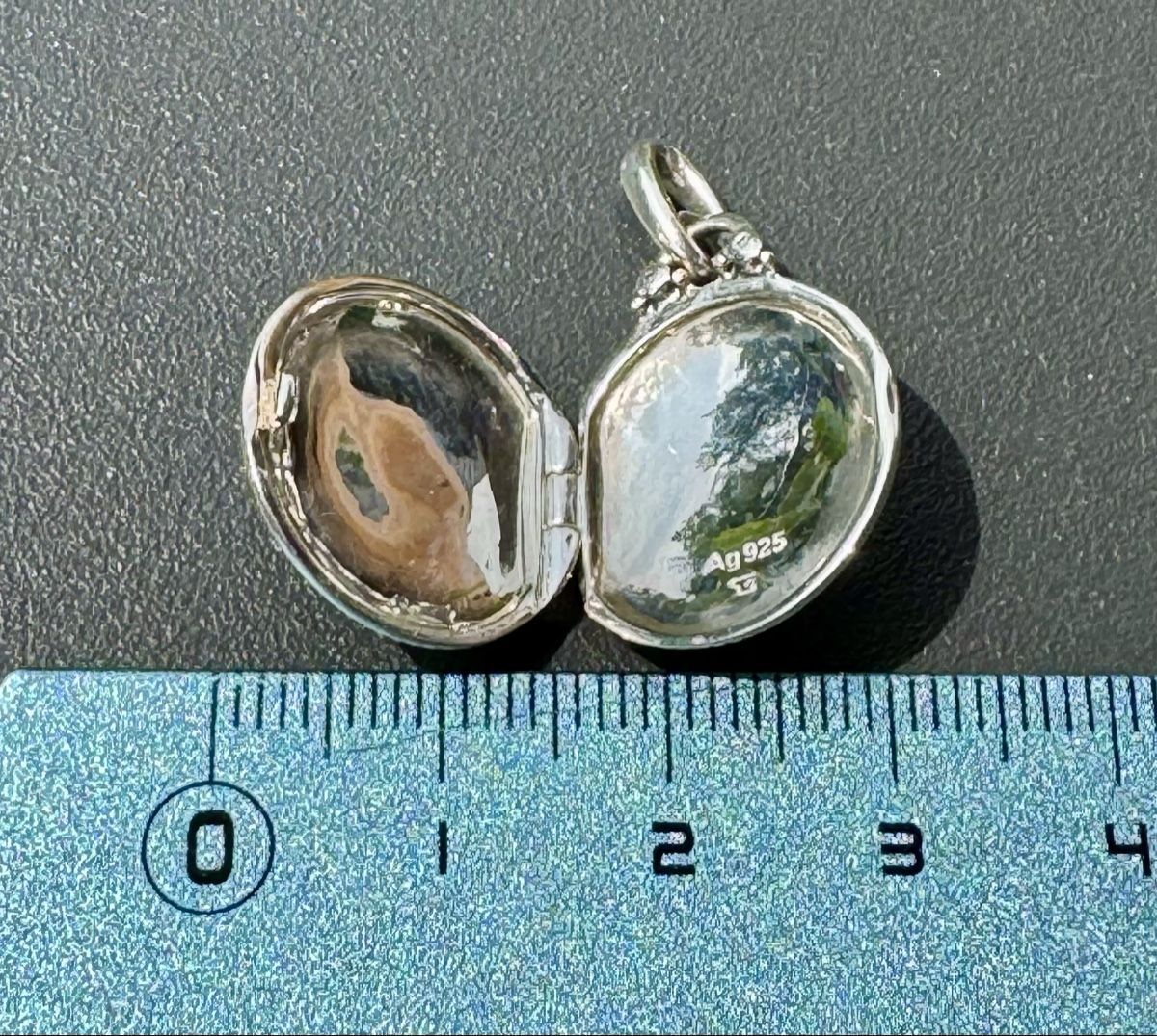 Thomas Sabo Ciondoli: Thomas Sabo Medaillon Silber 925 mit Zirkonia – Usato da Rüti ZH venduto da MapleLeaf62 4