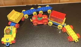 Duplo Zug mit Wagen