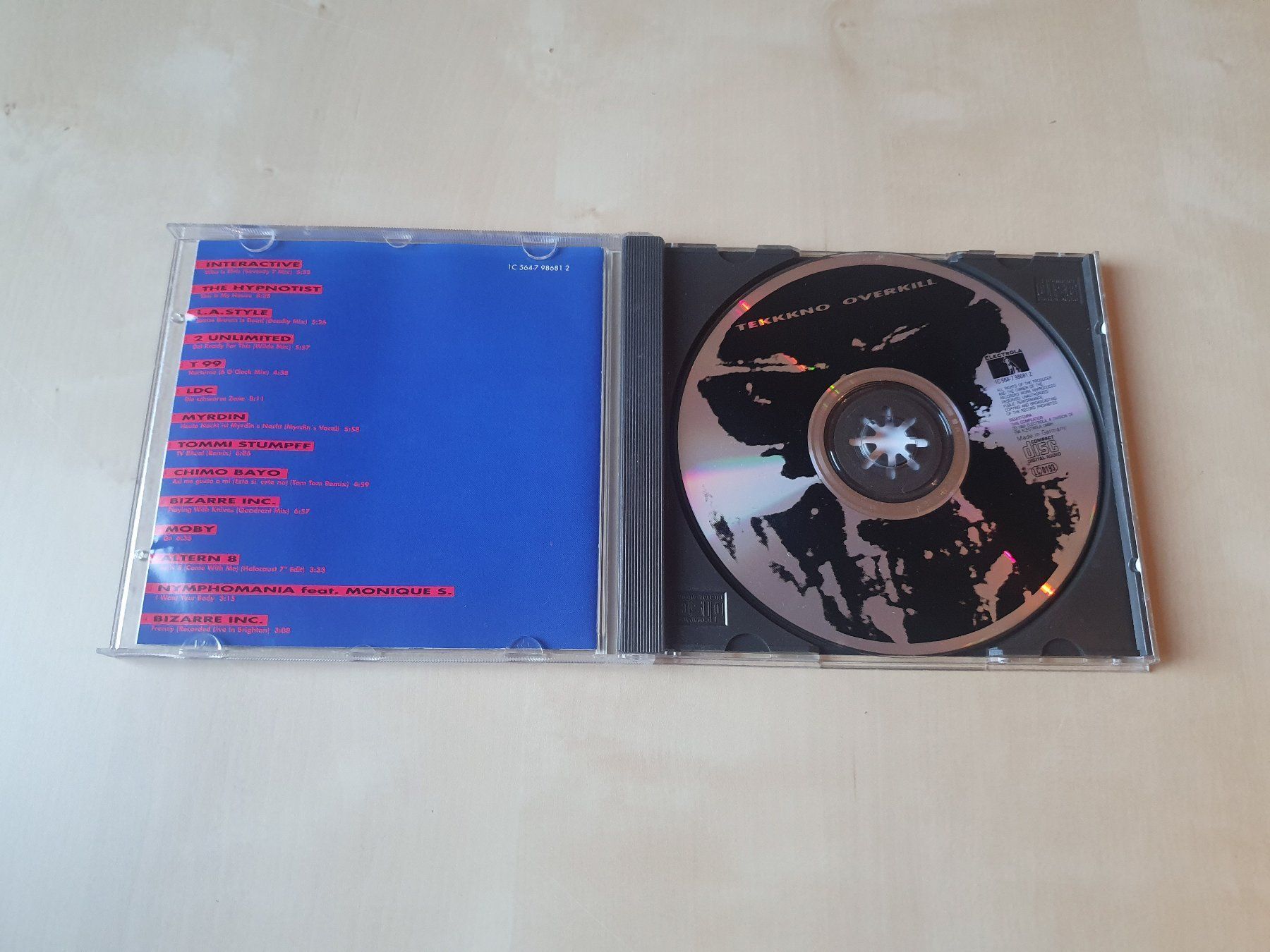 CD: Tekkkno Overkill – Usato da Stansstad venduto da collectorsshop 2