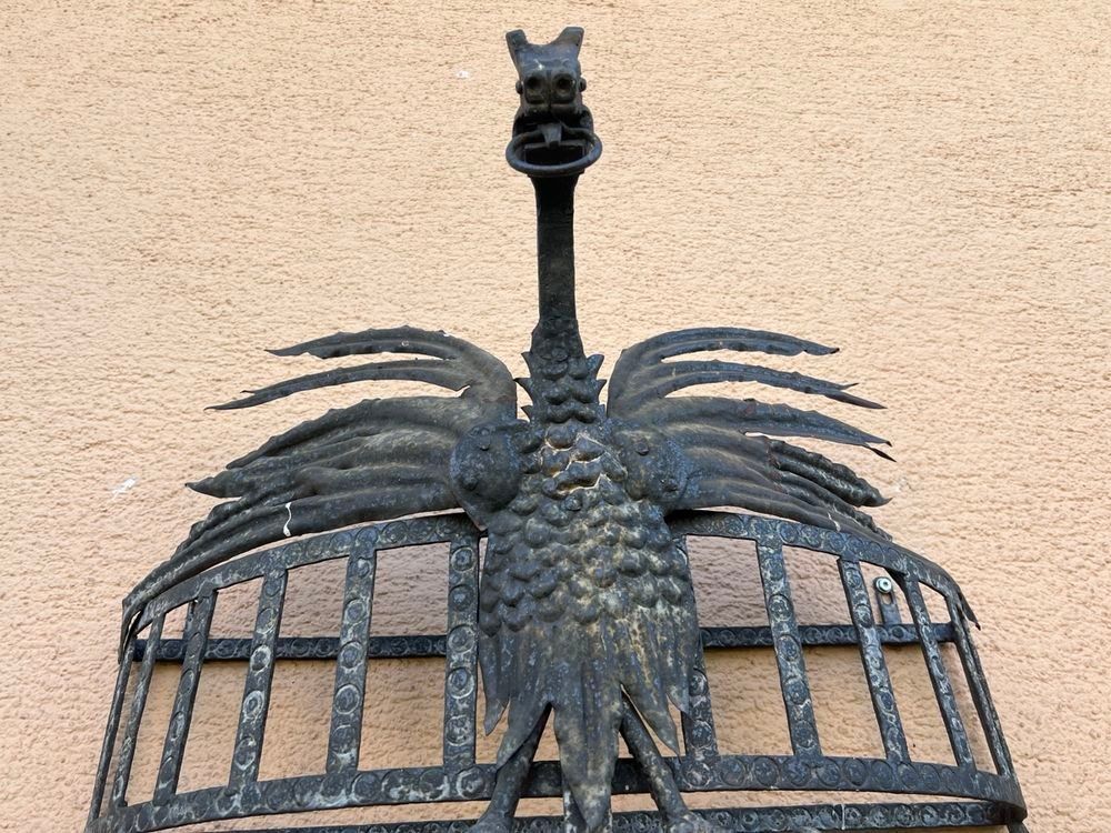 Guardaroba: Antikes Schmiedeeisen Garderoben Gestell – Usato da Mellingen venduto da Oelquelle 4