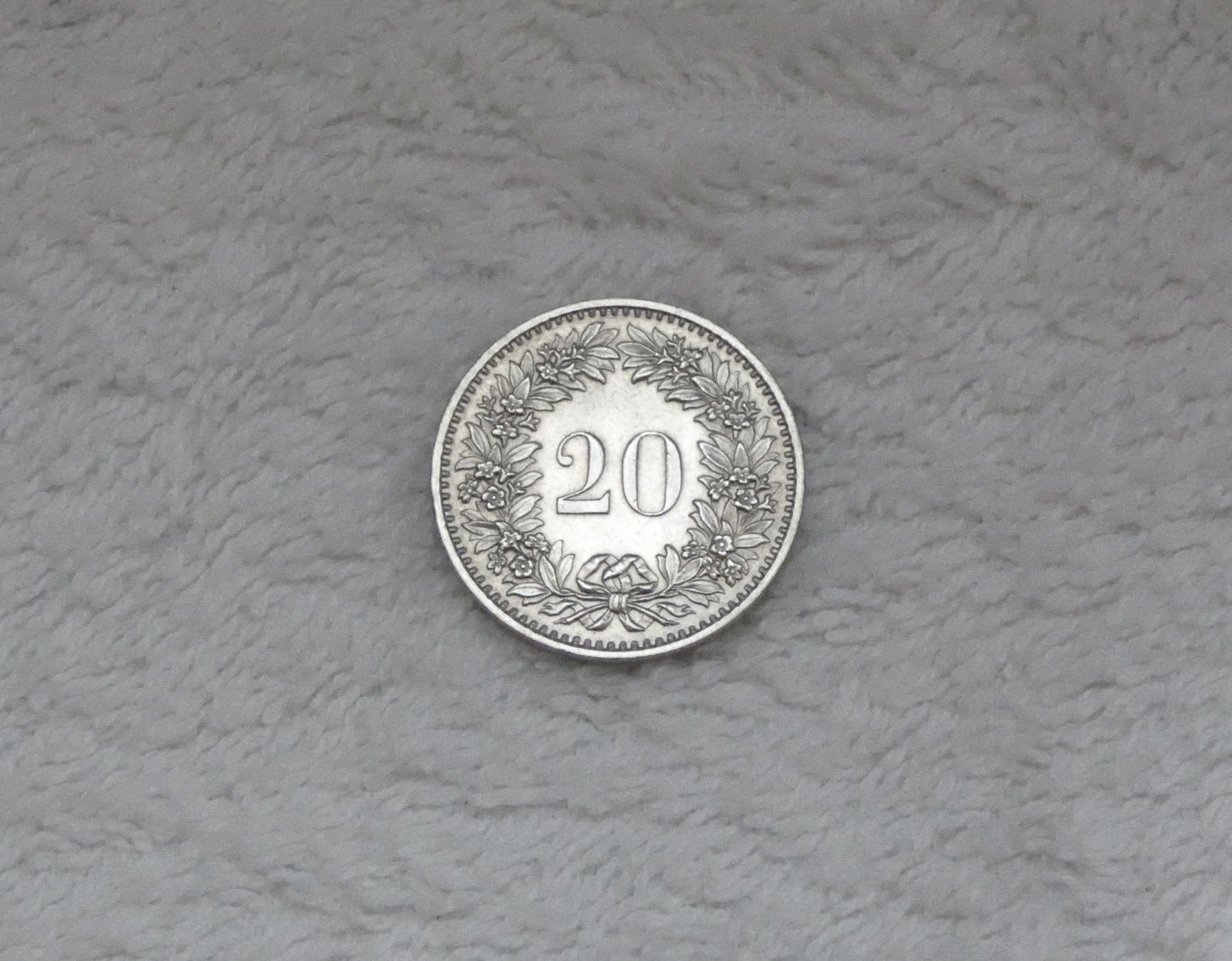 Tutti le monete: 20 centimes/Rappen 1974 – Usato da Nyon venduto da Ilmi09 1