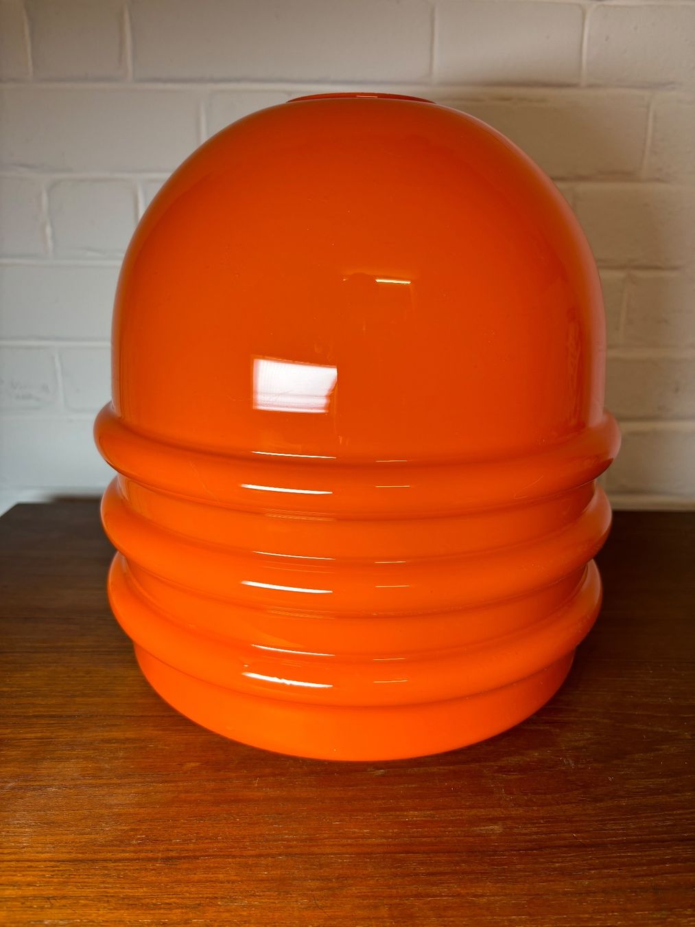 Kronleuchter & Deckenlampen: Orange Glas Deckenlampe Designerlampe Space Age Sweden – Gebraucht aus Hinwil von DaniBachman 5