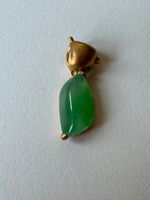 Anhänger aus 18K Gold und Jade