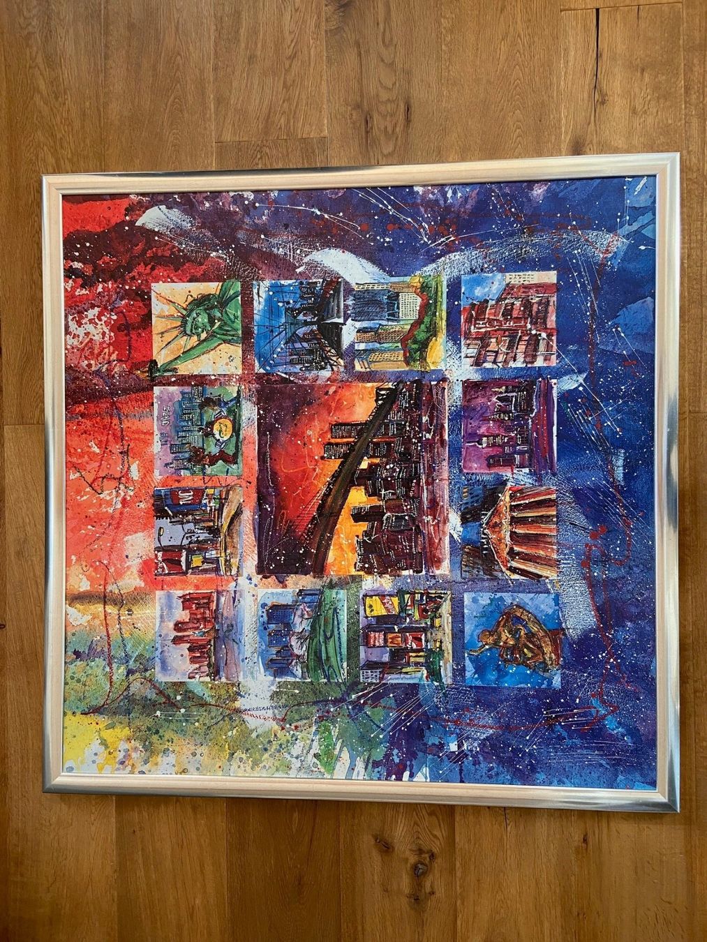 Grafica & Litografie: Klaus Maria Falk "New York" – Nuovo (secondo la descrizione) da Chur venduto da Kunst-Chur