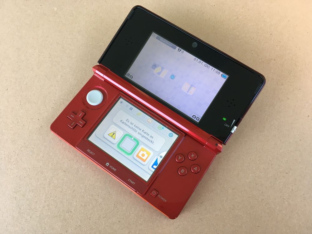 Nintendo 3DS Konsole metallic Rot Kaufen auf Ricardo