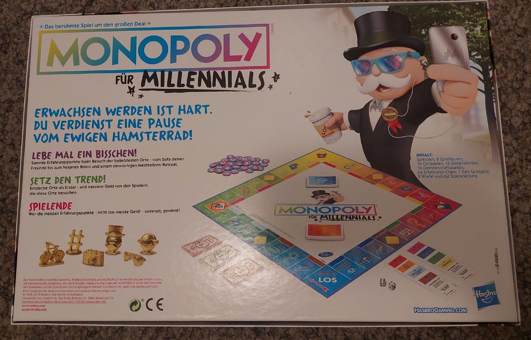 Hasbro Giochi: Monopoly für Millennials – Nuovo (secondo la descrizione) da St. Gallen venduto da Jawals 1