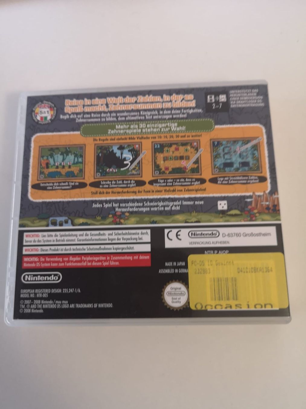 Nintendo Spiele: 10 gewinnt (Nintendo DS) – Gebraucht aus Herisau von Seyashop_2 2