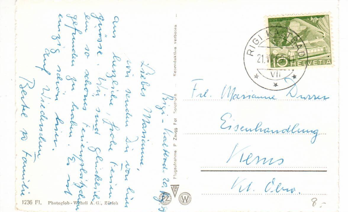 Cartes postales: Rigi – D'occasion à Wolhusen par Curver9 1