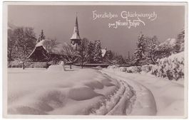 Herzlichen Glückwunsch zum Neuen Jahre, gelaufen 1938