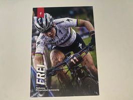 Ältere Sina Frei Autogrammkarte - Mountainbike