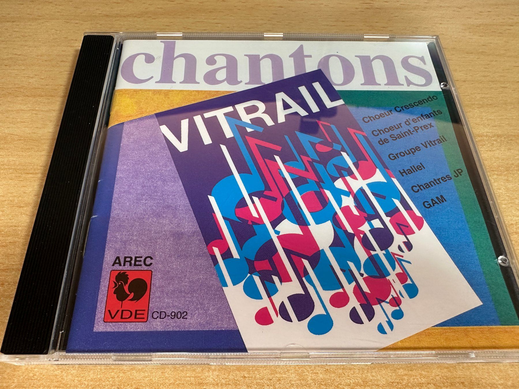 CD: D8 CHANTONS VITRAIL – Usato da Rikon im Tösstal venduto da Alpenmutz
