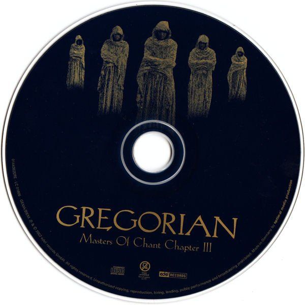 CDs: Gregorian - Masters of Chant Chapter III - CD 2002 – Gebraucht aus Zürich von Aspri 2