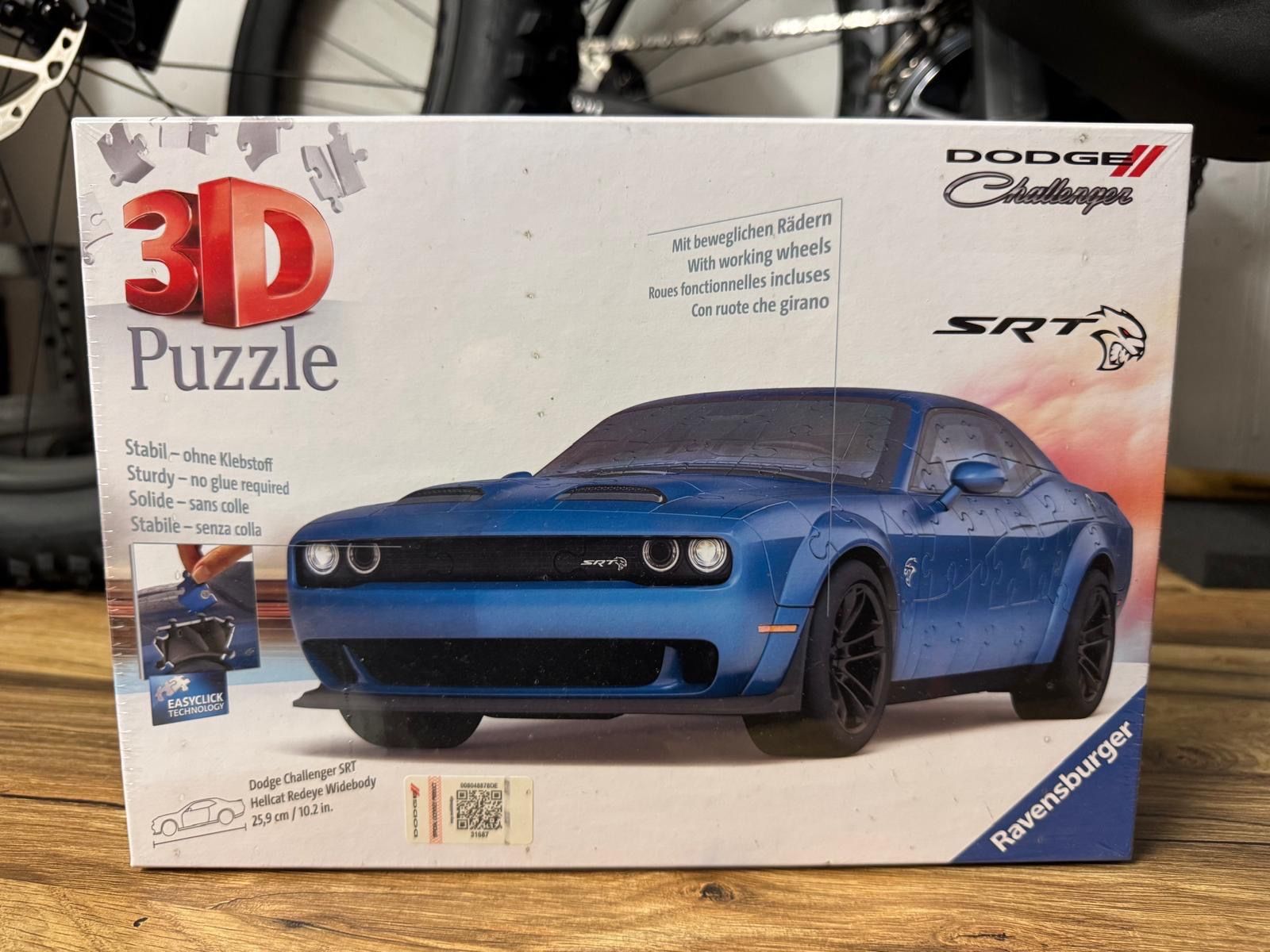 Ravensburger Puzzle: Ravensburger 3D Puzzle Dodge Challenger SRT Hellcat Blue ... – Nuovo e nell'imballaggio originale da Seuzach venduto da Tuccmeister